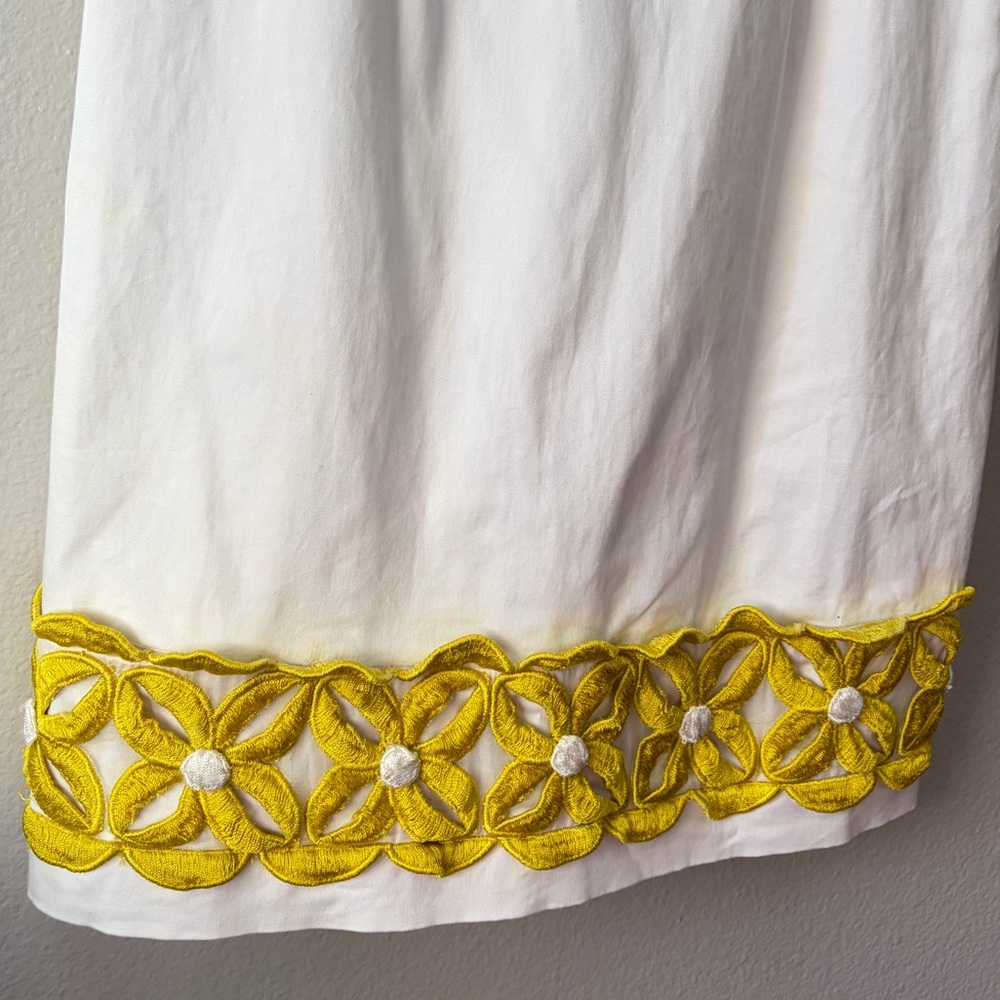 Y2K Vintage Original Milly of New York Mini Dress Embroidered Details Size 6 - Picture 4 of 11